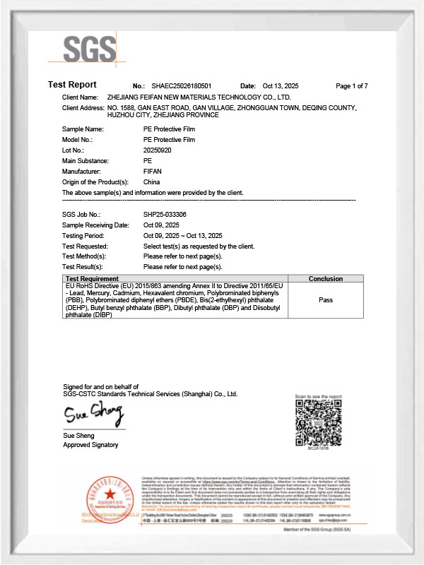 Certification